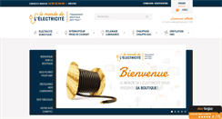 Desktop Screenshot of lemondedelelectricite.com